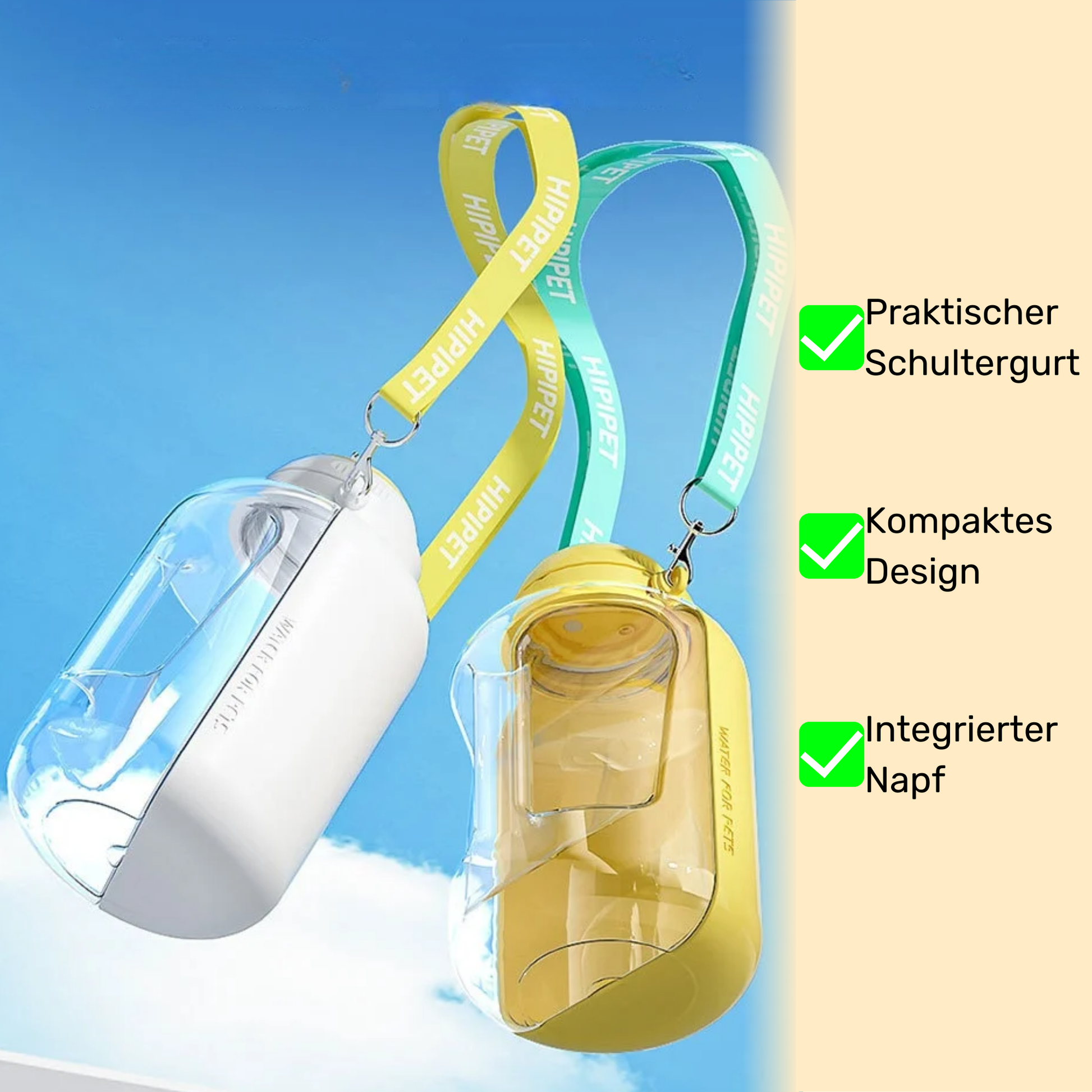 AquaPaw To Go, Die Hunde Trinkflasche