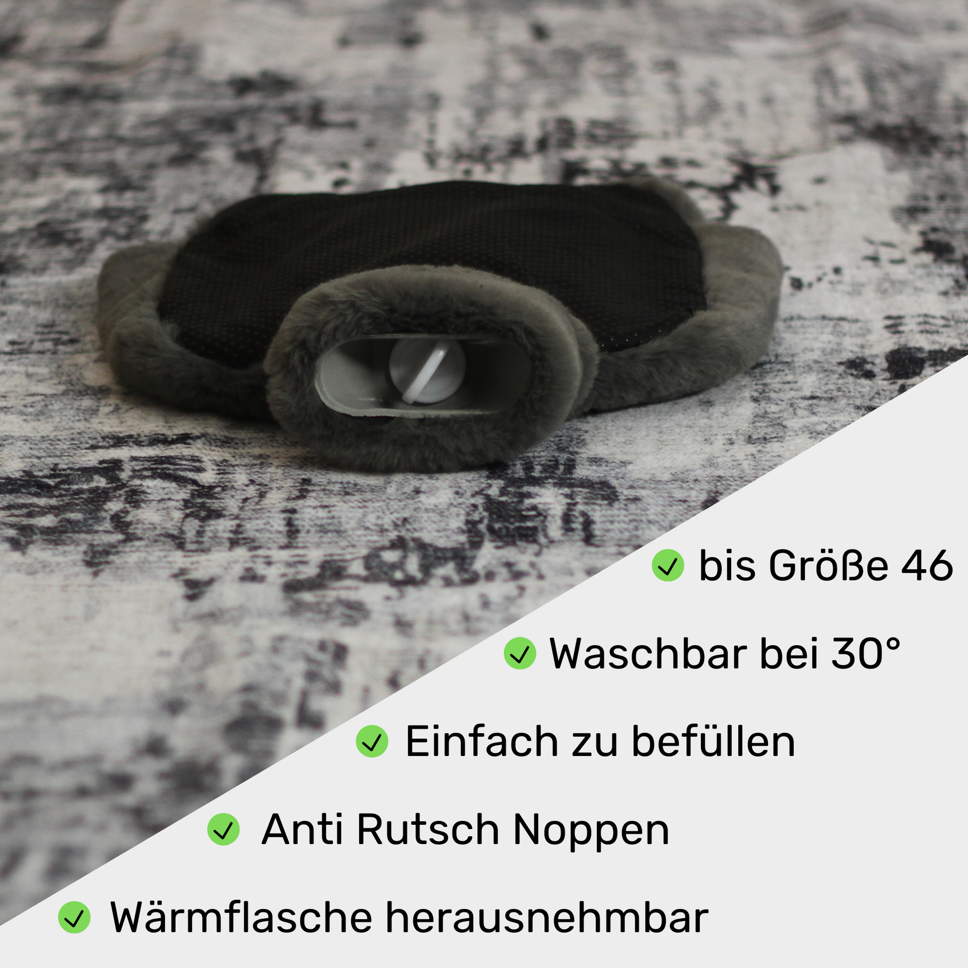 Fuß Wärmi, Die Wärmflasche für die Füße