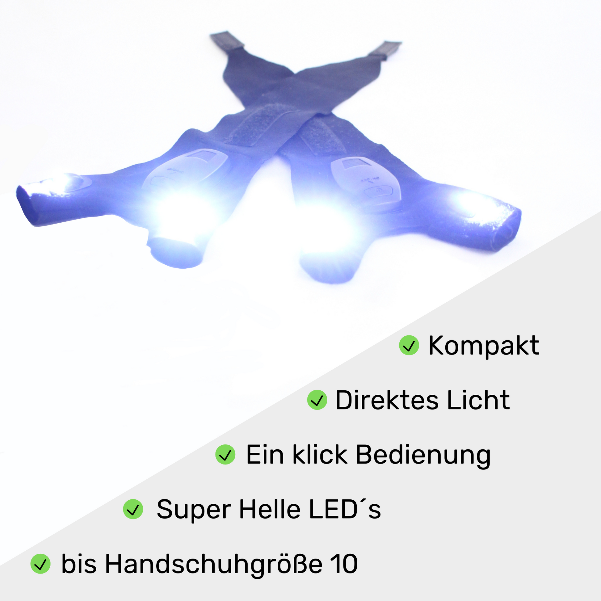 LED Handschuh, Arbeitslicht neu Denken