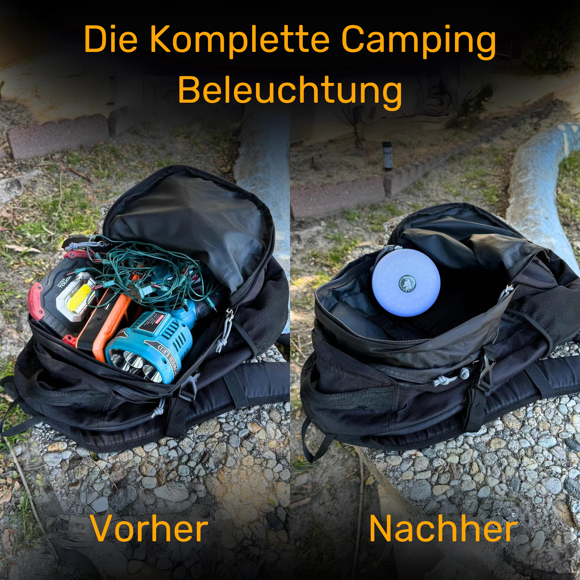 4-in-1 Campinglicht